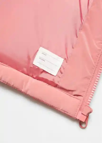 Abrigo Anorak Chiara Rosa Talla 12 Niña Mango