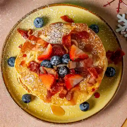 Pancakes con Tocineta