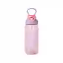 Botella de Plástico Rosa y Morado 780 mL Serie Miniso