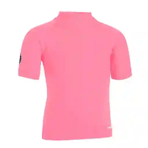 Nabaiji Camiseta Anti-Uv Manga Corta Bebé Rosado Talla 18 Meses
