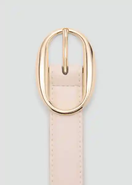 Cinturón Martina Crudo Talla S Mujer Mango