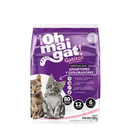 Ohmaigat Alimento para Gatitos Juguetones 500gr