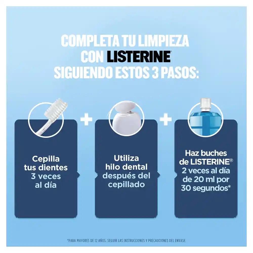 Enjuague Bucal LISTERINE Control Calculo 500 ML