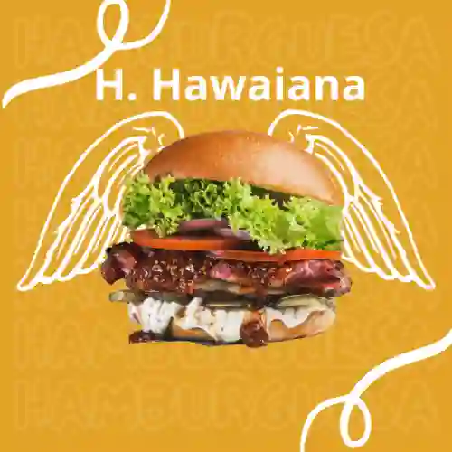 Hamburguesa Hawaiana