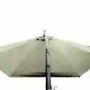 Explora Parasol Automtico Base Beige 270 cm
