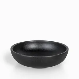 Tazón Negro Mate 25 cm Ambiente Gourmet