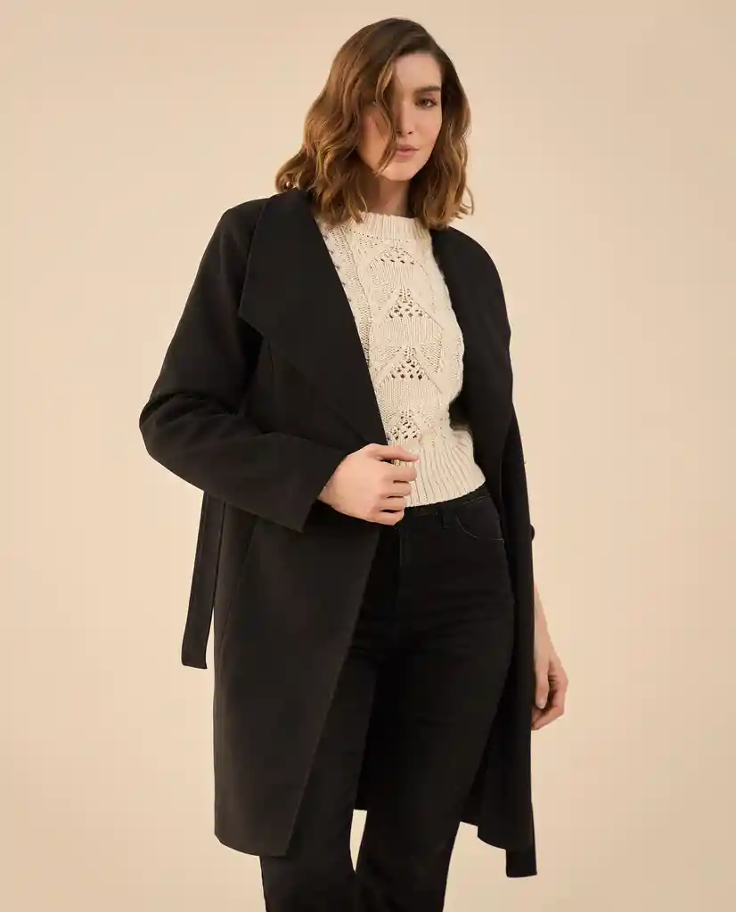 Chaqueta Negro Jaguar Ultraoscuro Talla L 622G221 Esprit