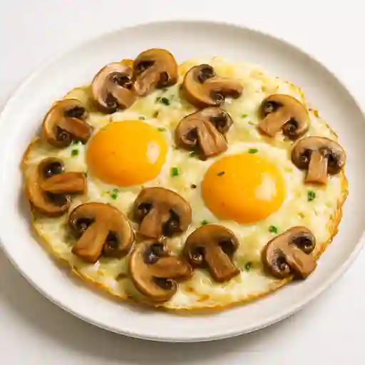 Huevos con Champiñones