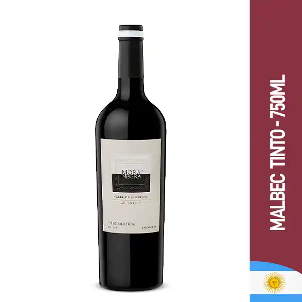 Mora Negra Vino Tinto Malbec Bonarda  Botella 750 ml