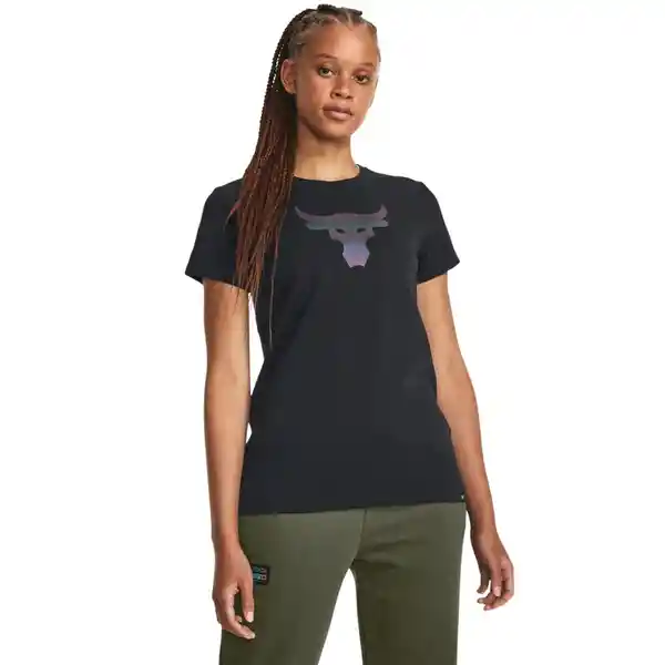 Under Armour Camiseta Pjt Rck Nght Shft Ss Hw Q4 Negro Talla SM