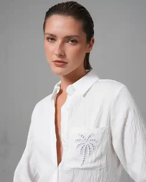 Camisa Mujer Crudo Talla L 219G003_CRU110104 Rifle