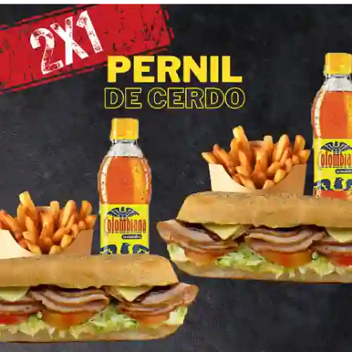 2 X 1 Combo Pernil de Cerdo Ahumado