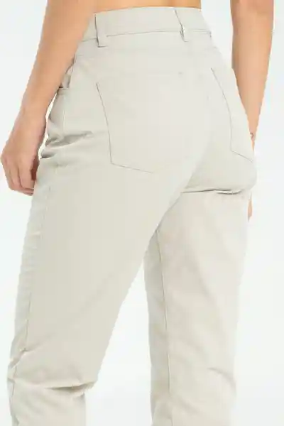 Pantalón Lhuna Color Gris Pastel Talla 6 Ragged