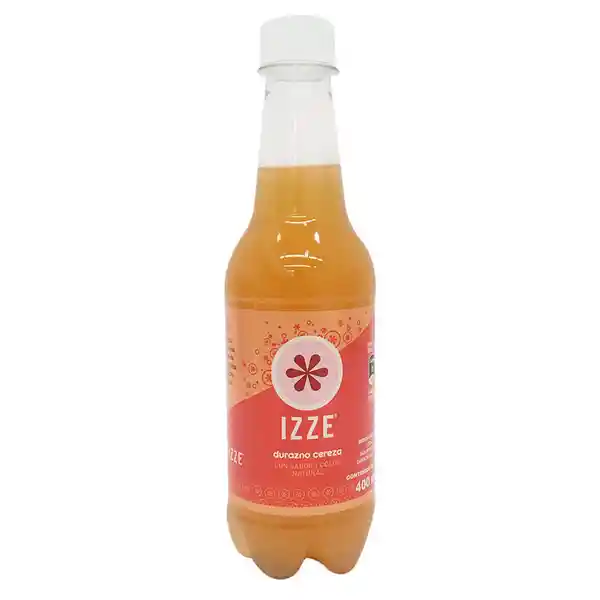 Izze Bebida Gaseosa Durazno Cereza Pet