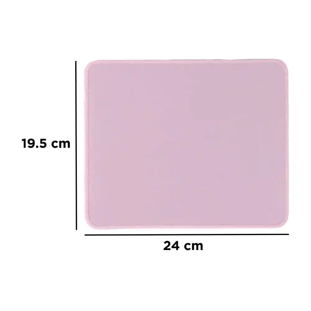 Pad Mouse Cuadrado un Color Rosa Miniso