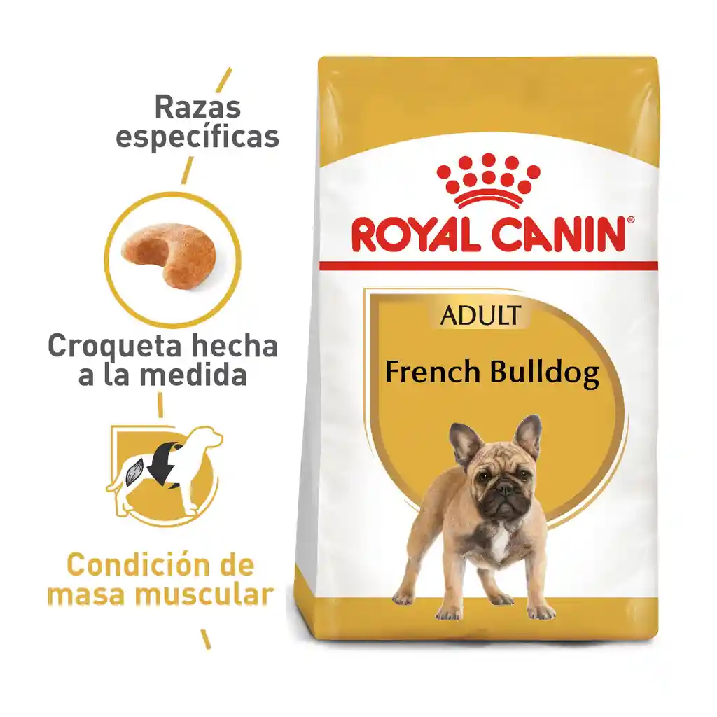 Royal Canin Alimento Para Perro Adulto Bulldog Francés 3 Kg