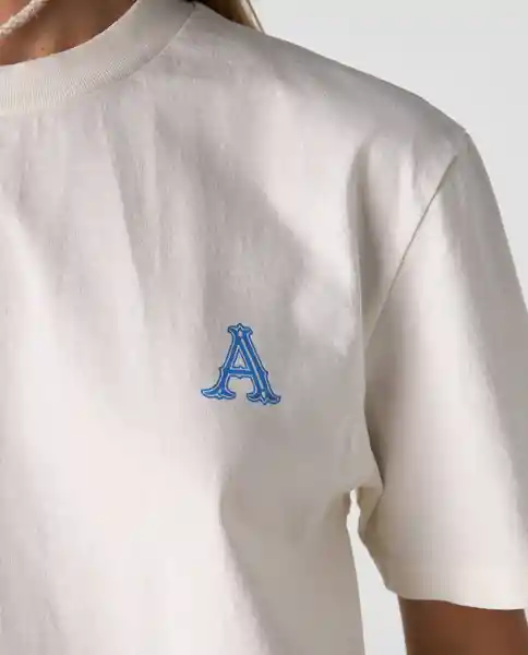 Camiseta Mujer Crudo Talla M 602G004_CRU110606 Americanino