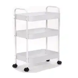 Carro De Almacenamiento Blanco Finlandek Dsmt220303