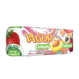  Colanta Yogur  semidescremado con rico sabor a fruta y probióticos