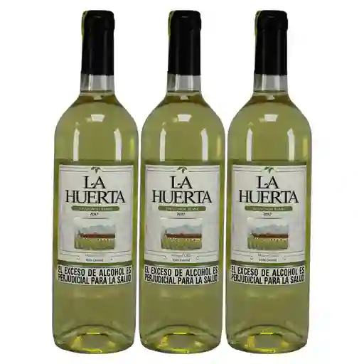 Vino La Huerta Sauvignon Blanco X750 Ml 2X3