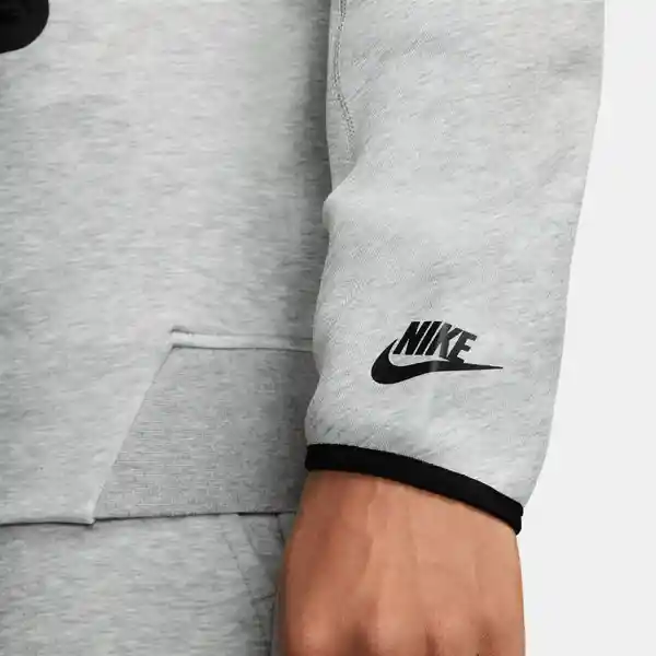 Nike Buzo Hoodie M Tch Flc Hz Top Polos Gris TXL Ref: FB7998-063