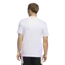 Adidas Camiseta C Camo Box T Manga Corta Hombre Blanco Talla XL
