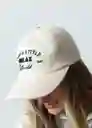 Gorra Mujer Crudo Marfil Claro 351G035 Naf Naf