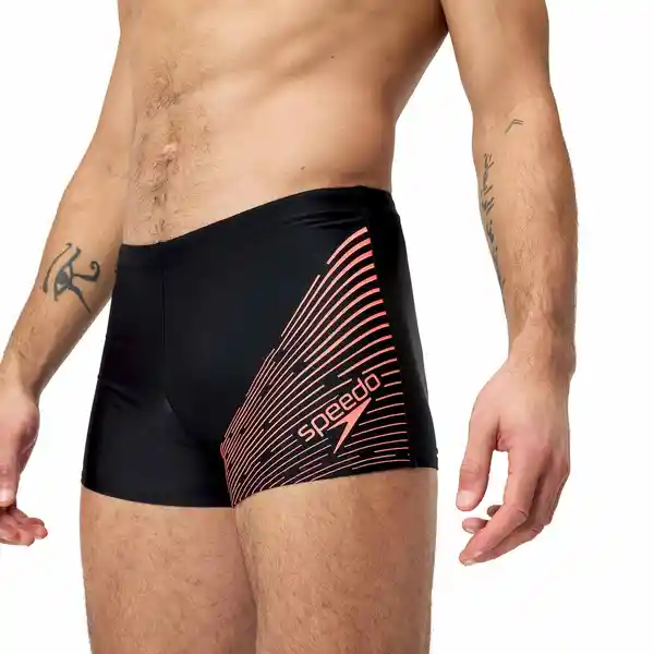Pantaloneta Baño Medley Logo Asht Talla 36 Speedo
