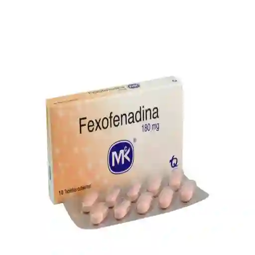 Fexofenadina Mk 180 Mg