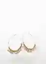 Pendientes Joanne Oro Talla 99 Mujer Mango