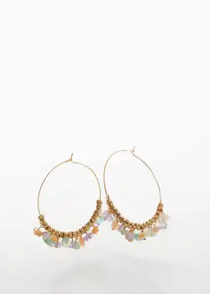 Pendientes Joanne Oro Talla 99 Mujer Mango