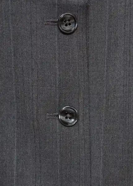 Chaleco Tauro Gris Talla 26 Mujer Mango