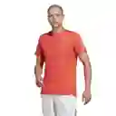 Adidas Camiseta Own The Run Tee Para Hombre Naranja Talla M