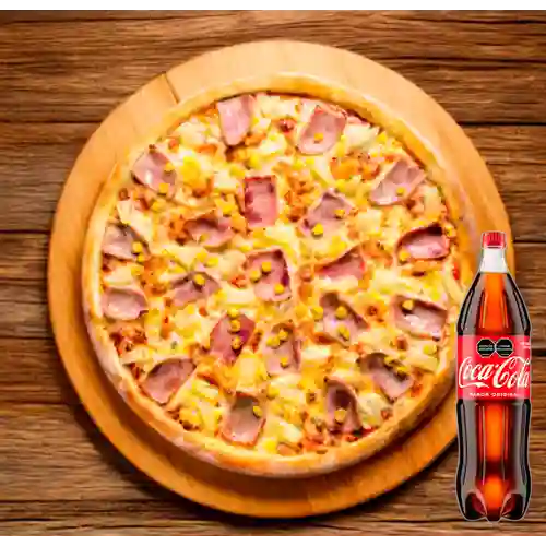 Combo Pizza Clásica Mediana + Coca Cola Original 1.5 L