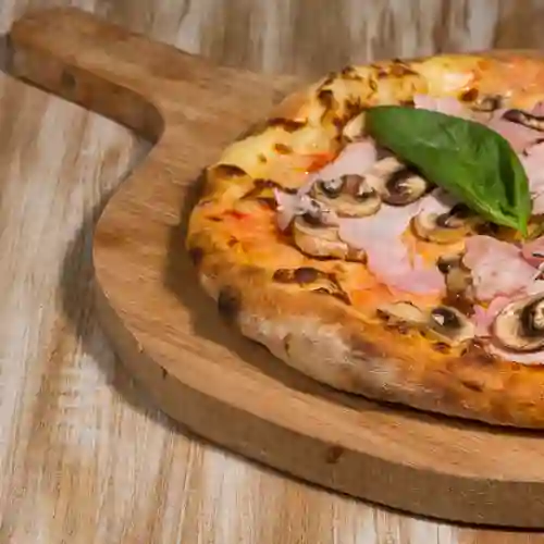 Pizza Jamón y Champiñon Personal (20cm)