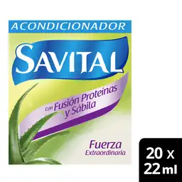 Savital Acondicionador Fusión Proteínas y Sábila