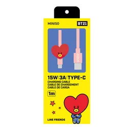 Cable de Carga Tipo C Serie Bt21 Tata Miniso