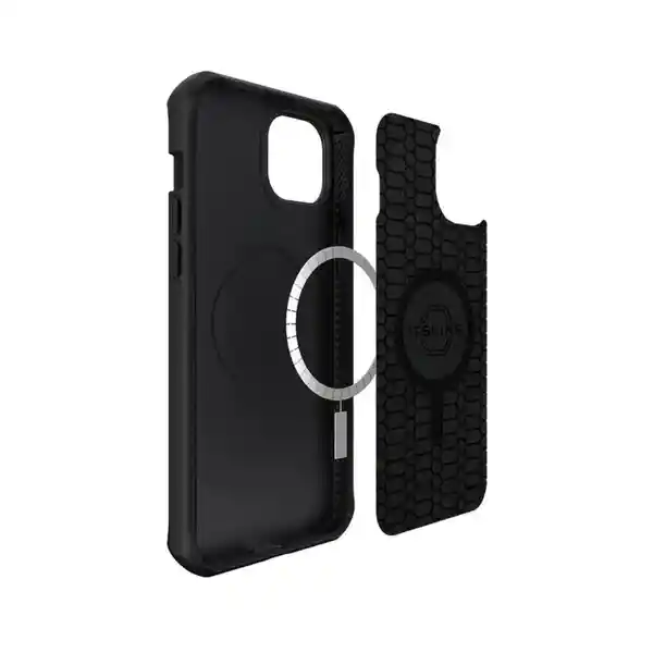 ItSkins Case Ballistic Nylon Para iPhone 13/14 Negro