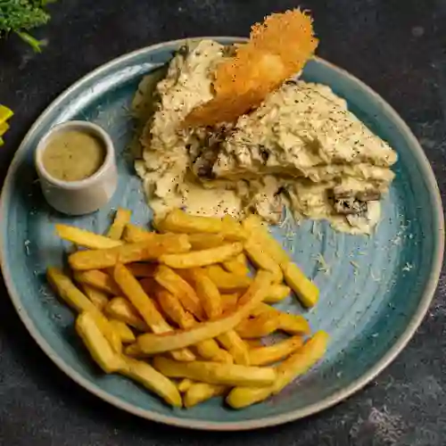 Sandwich de Pollo y Champiñones