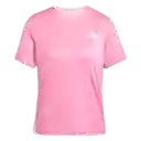 Adidas Camiseta Manga Corta we 3S Crew Tee Mujer Rosado Talla L