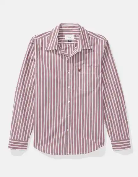 Camisa Hombre Rojo Talla Large 2722663 American Eagle