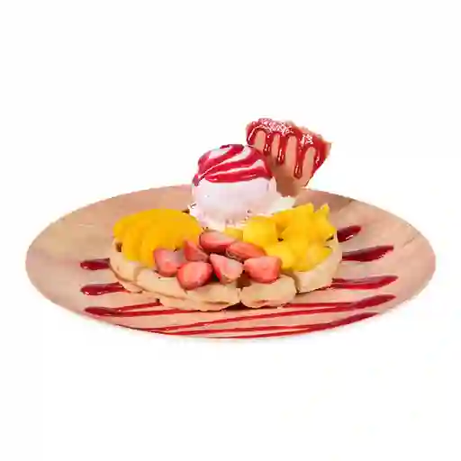 Waffle Frutal