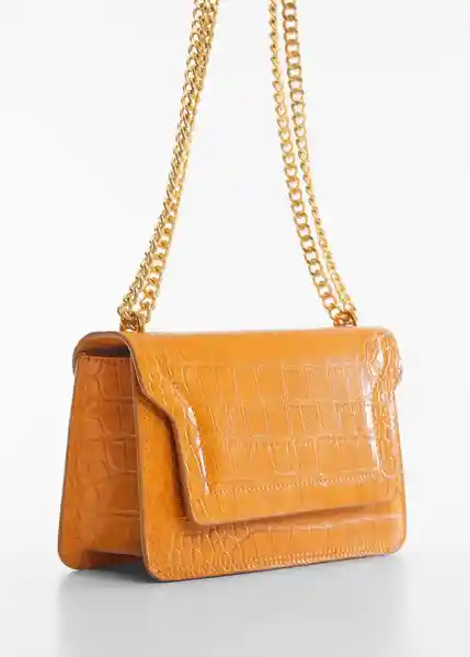 Bolso M Dani Mostaza Talla 99 Mujer Mango