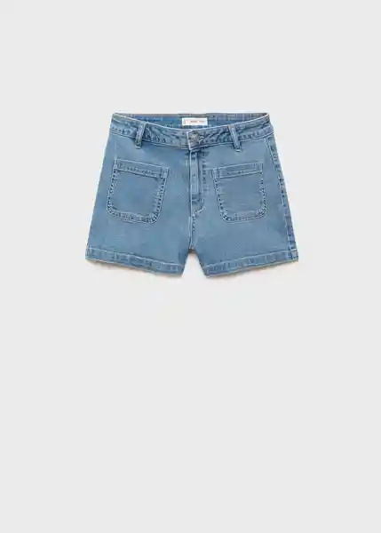 Short Pockets Tejano Claro Talla 23 Teen Niñas Mango