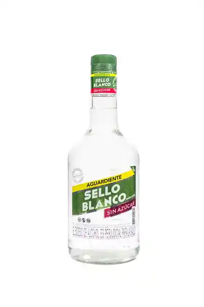 Sello Blanco Aguardiente 24 Grados