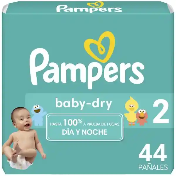 Pampers Pañales Baby Dry Etapa 1