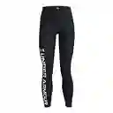 Under Armour Legging Branded Mujer Negro T XS 1376327-001