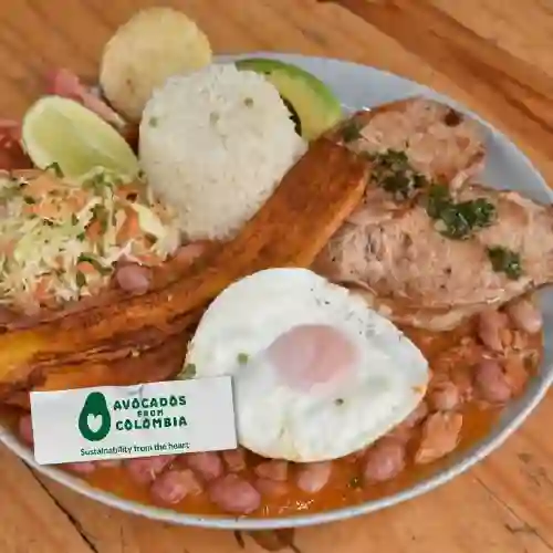 Bandeja Montañera con Cerdo