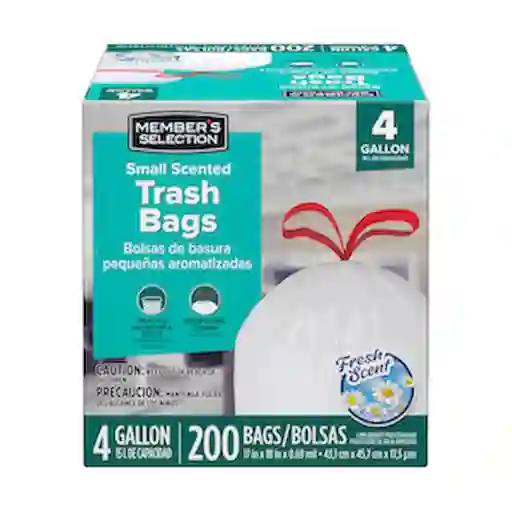 Member's Selection Bolsa Para Basura Con Cordón y Aroma