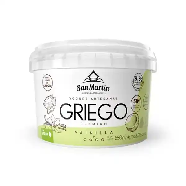 San Martin Yogurt Griego Vainilla Coco